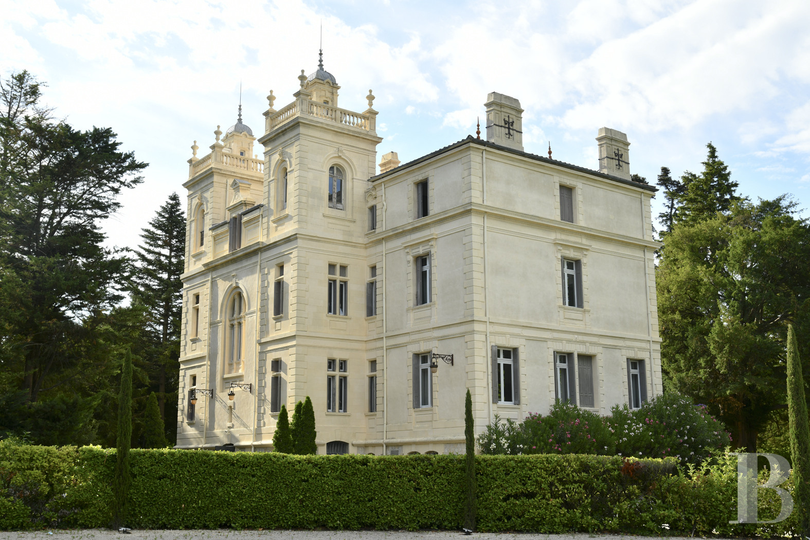 Dans le Vaucluse, à l’est d’Avignon, un château du 19e siècle dédié aux réceptions et à la villégiature - photo  n°21